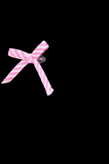 QUILTED JACKET WITH FLORAL BOWS - Light turquoise by Zara