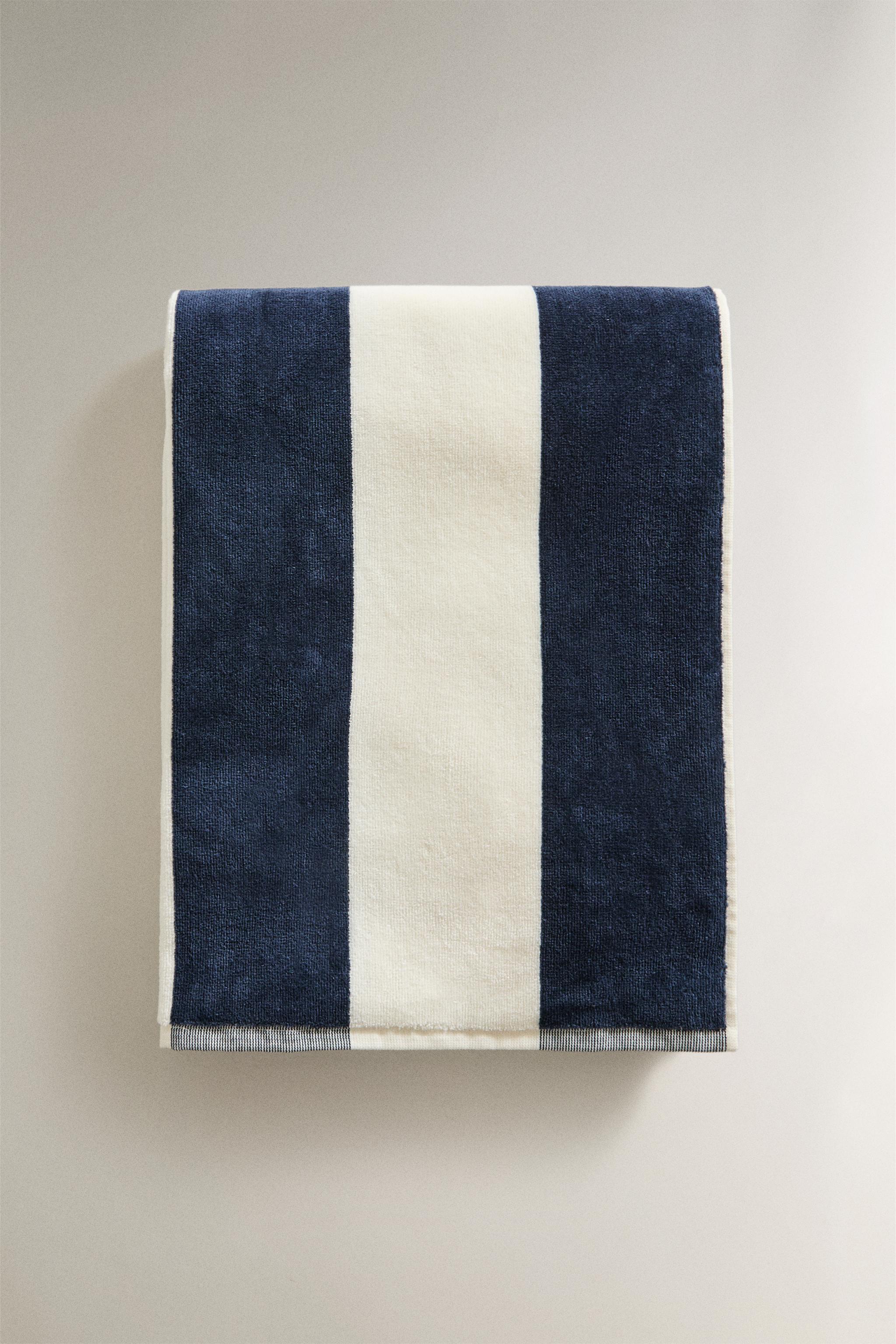 SERVIETTE DE PLAGE RAYURES