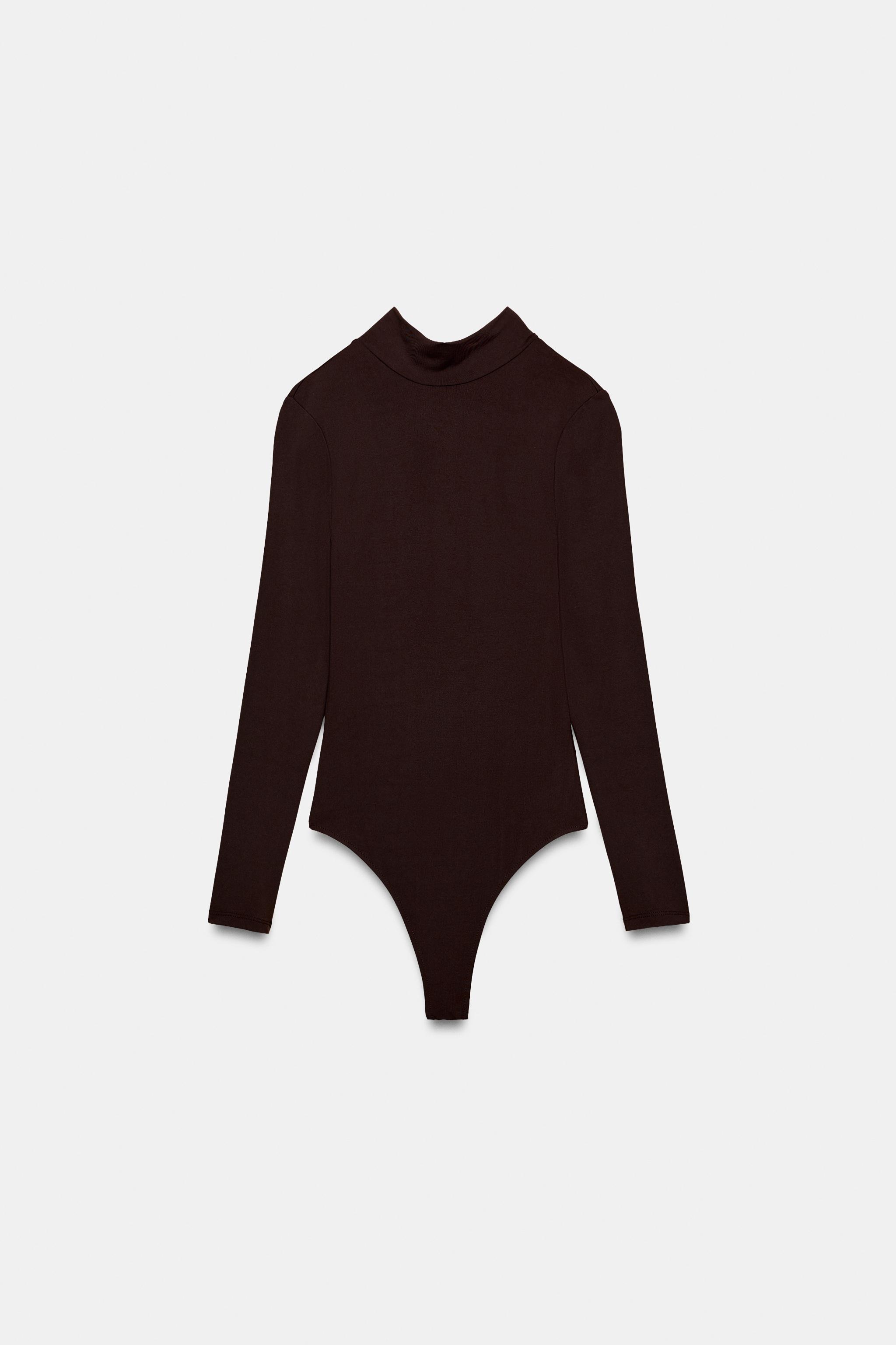 OPEN BACK TIE BODYSUIT