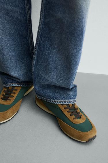 RETRO STYLE TRAINERS - Green by Zara - Image 2