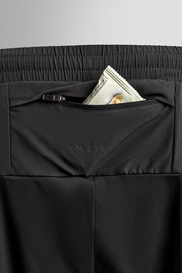 PANTALON TECHNIQUE COLOR BLOCK - Gris anthracite de Zara - Image 10