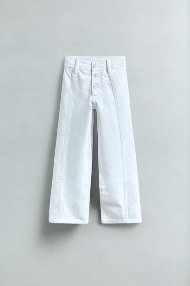 JEANS MARINE - Blanco de Zara