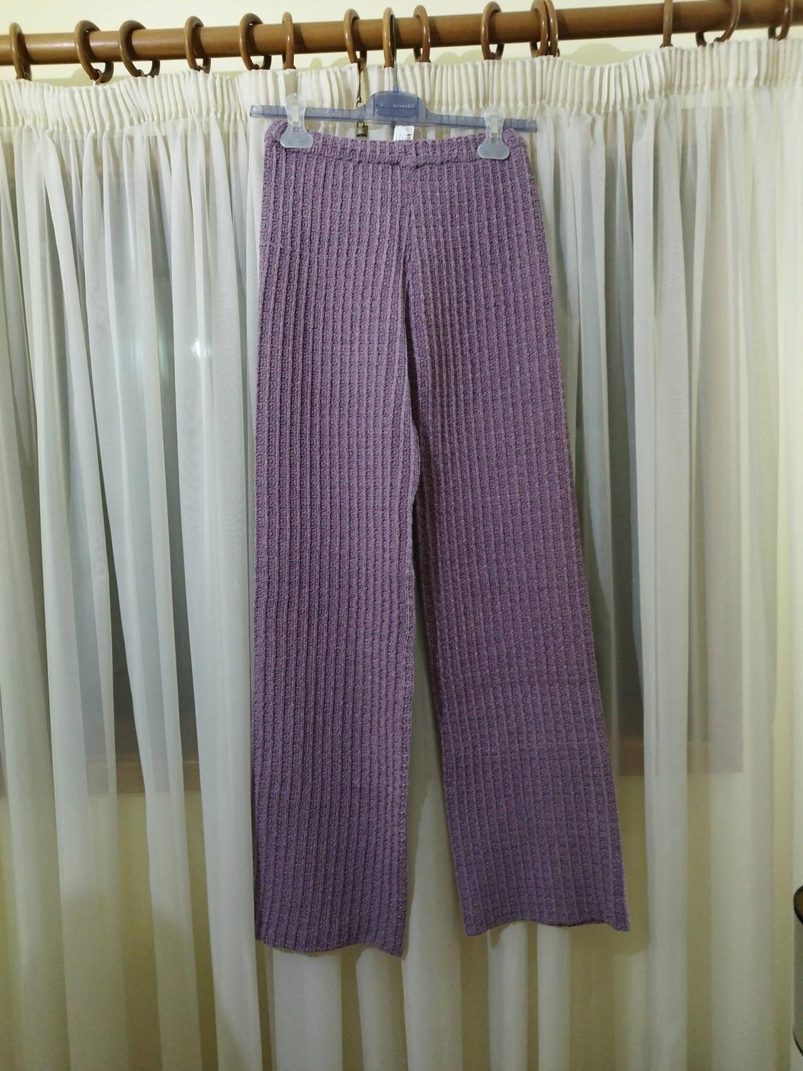 STRETCH TEXTURED TROUSERS - Image 5