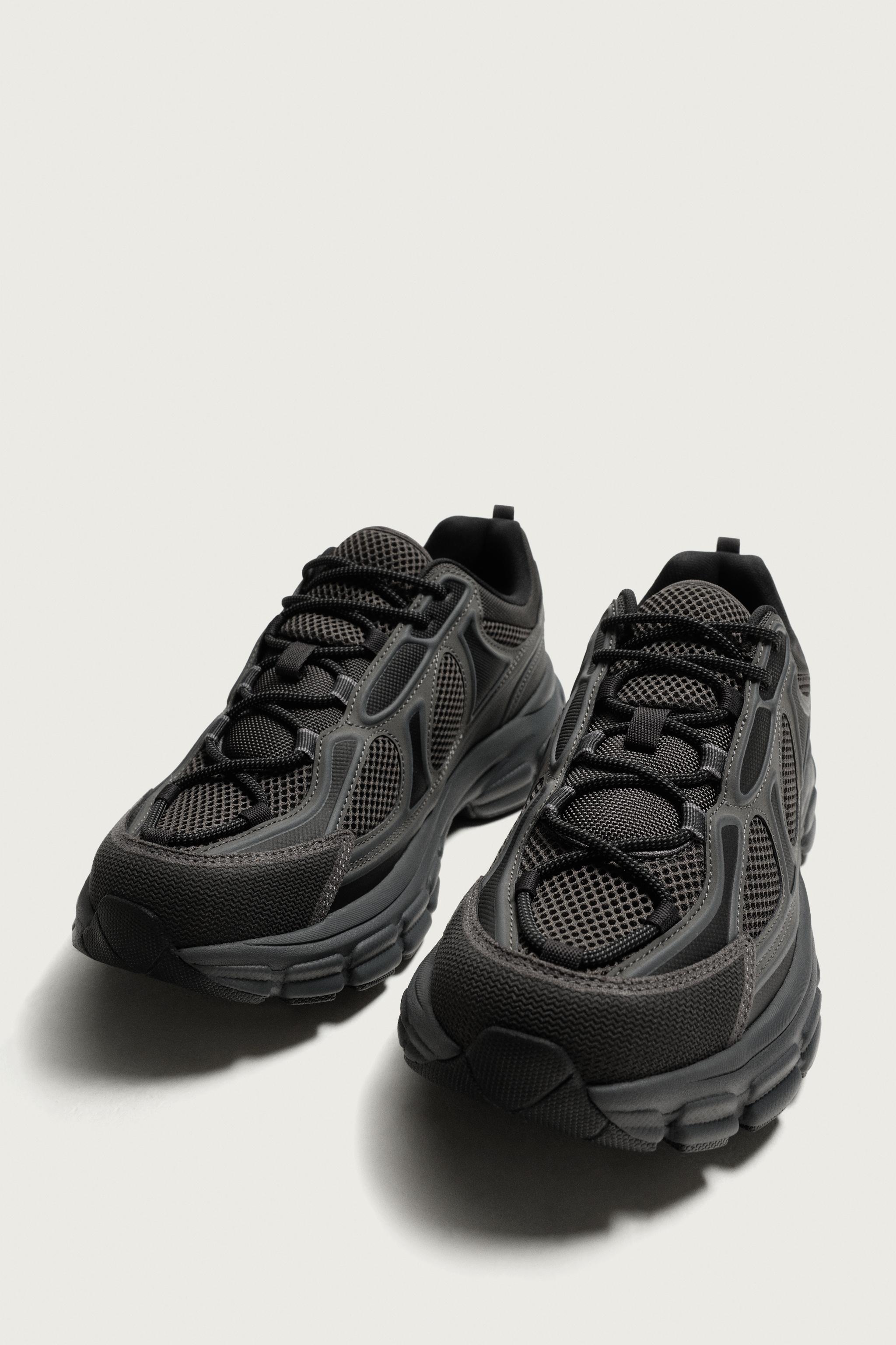 Мужские кроссовки Zara CHUNKY SOLE SNEAKERS — фото 5