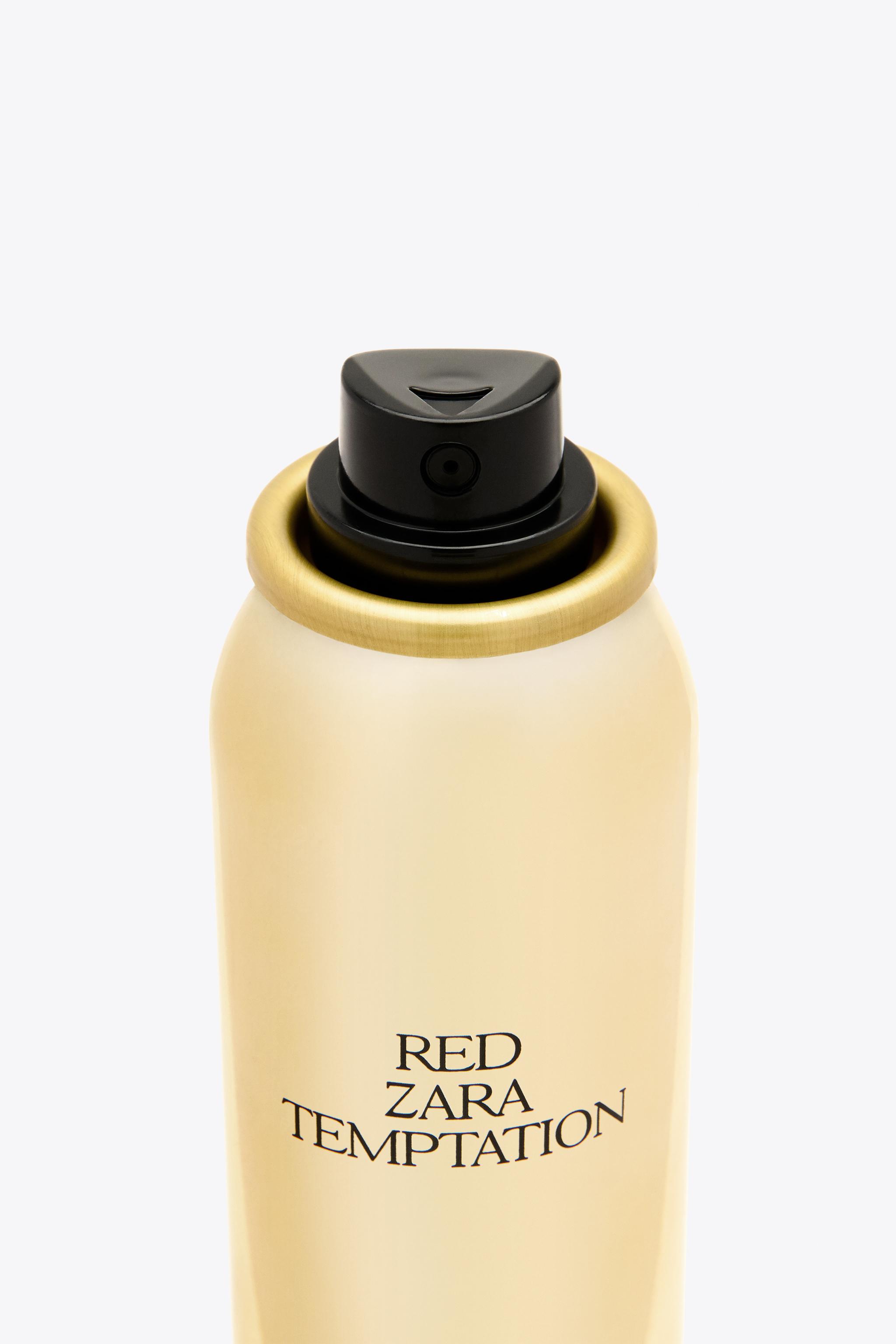 RED ZARA TEMPTATION ボディ グリッター スプレー 100ML (3.4 FL RED ZARA TEMPTATION ボディ グリッター スプレー 100ML (3.4 FL