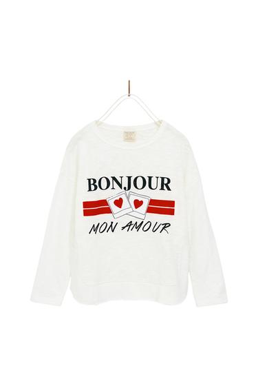 ‘BONJOUR MON AMOUR’ T-SHIRT