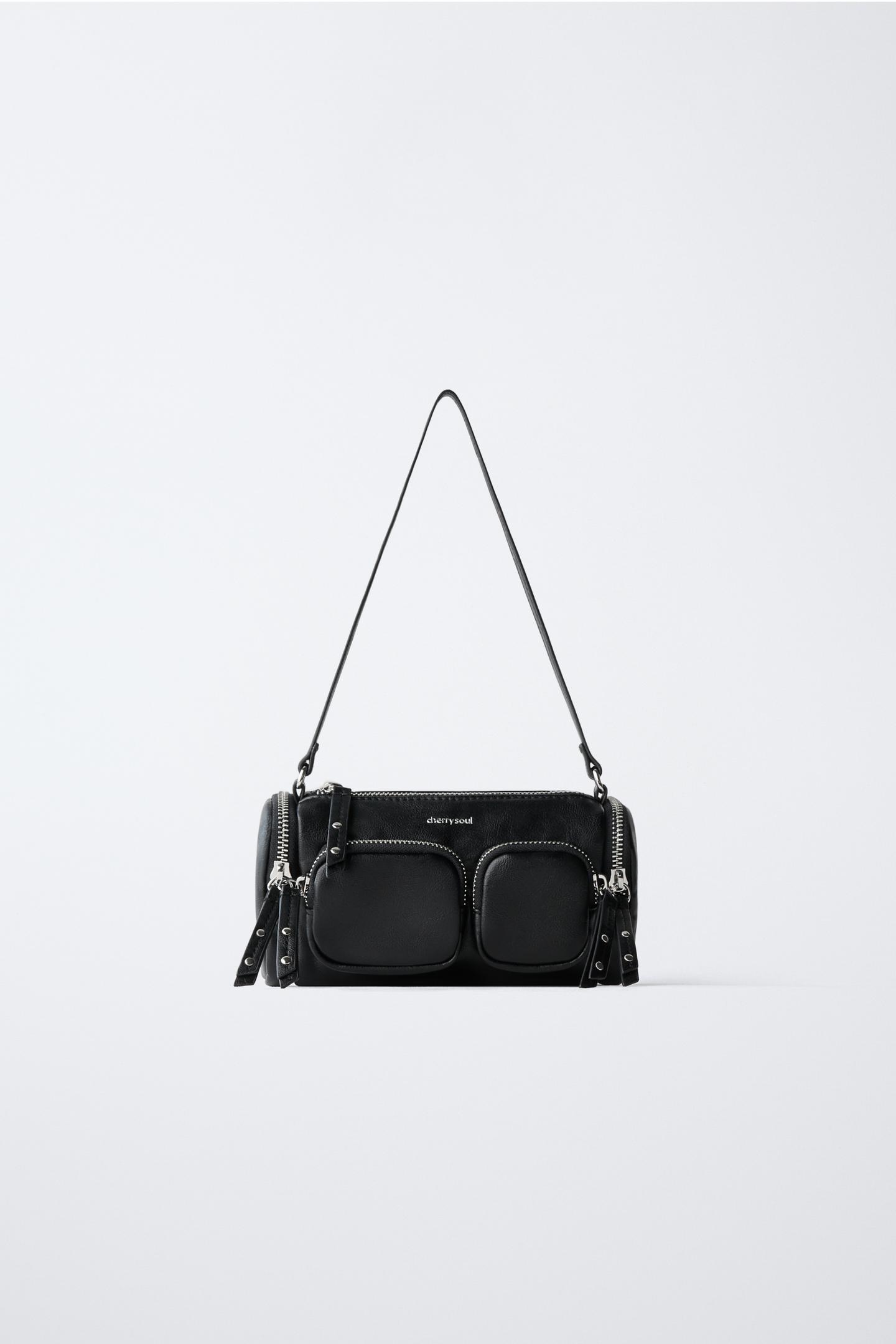Детская сумка Zara Multi-Pocket Shoulder, цвет: Чёрный — фото 1