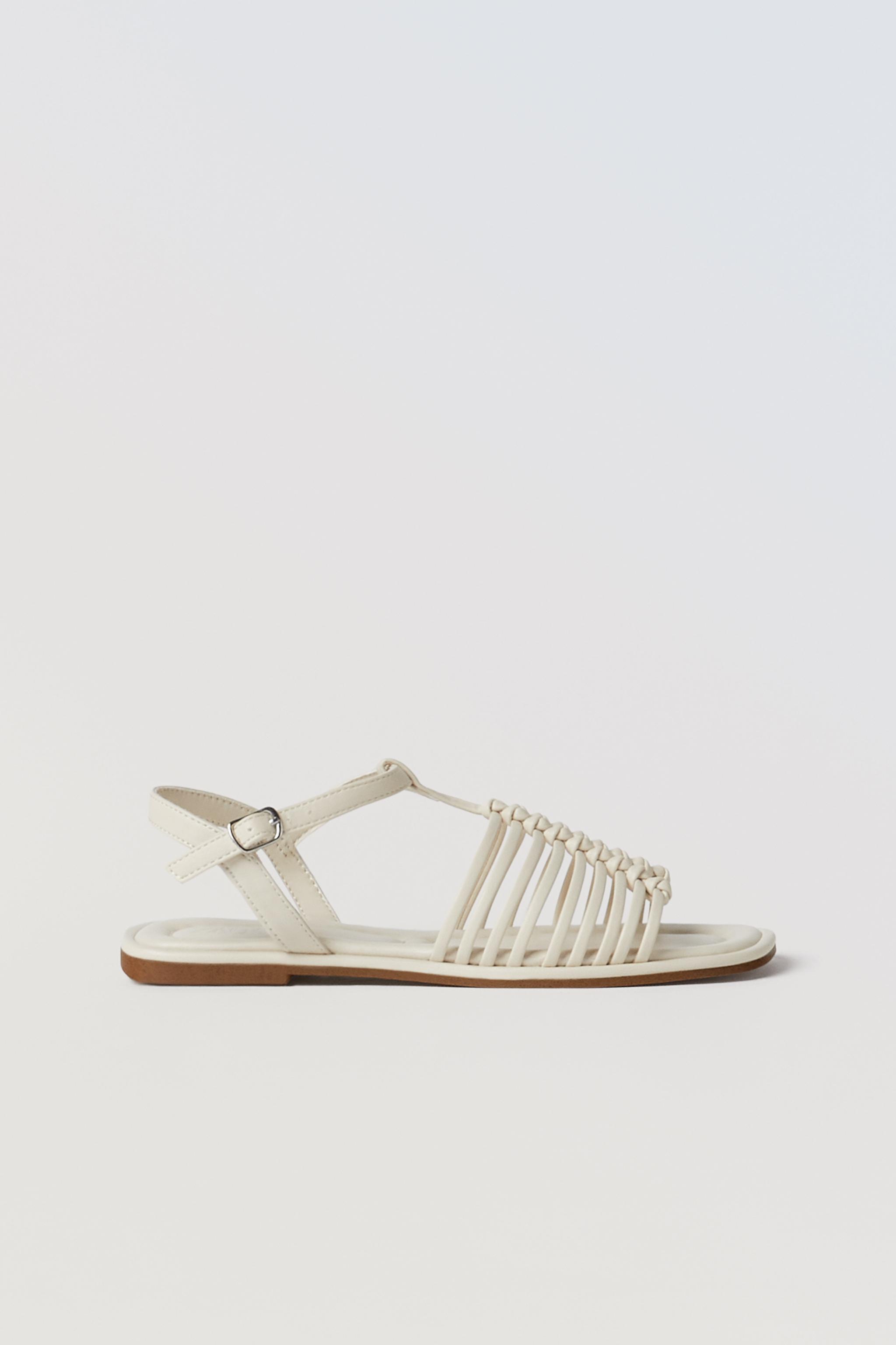 Knotted on sale strappy sandals