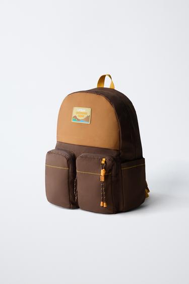 SAC À DOS TECHNIQUE - Marron de Zara - Image 1