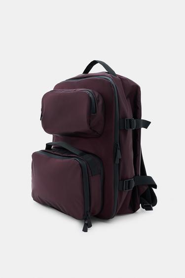 ZAINO CABINA TASCA REMOVIBILE BEAUTY CASE SKI COLLECTION - Borgogna di Zara