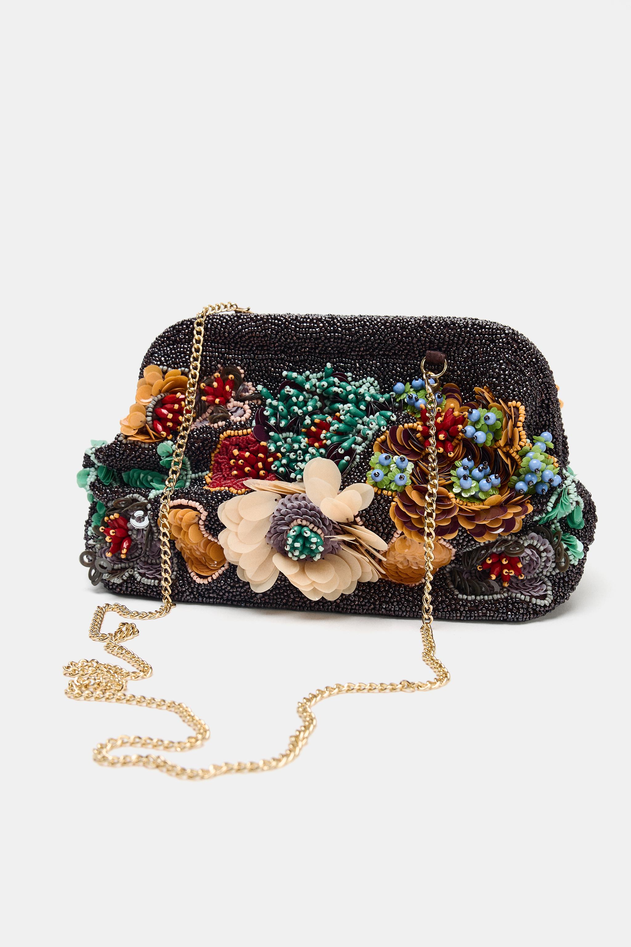 BEADED HANDBAG - Multi-color | ZARA Canada