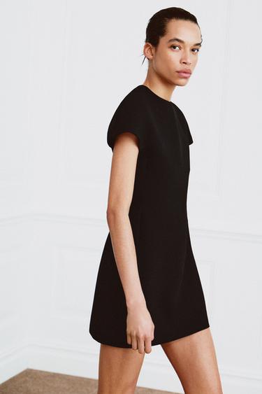 ZW COLLECTION SHORT DRESS - Black by Zara