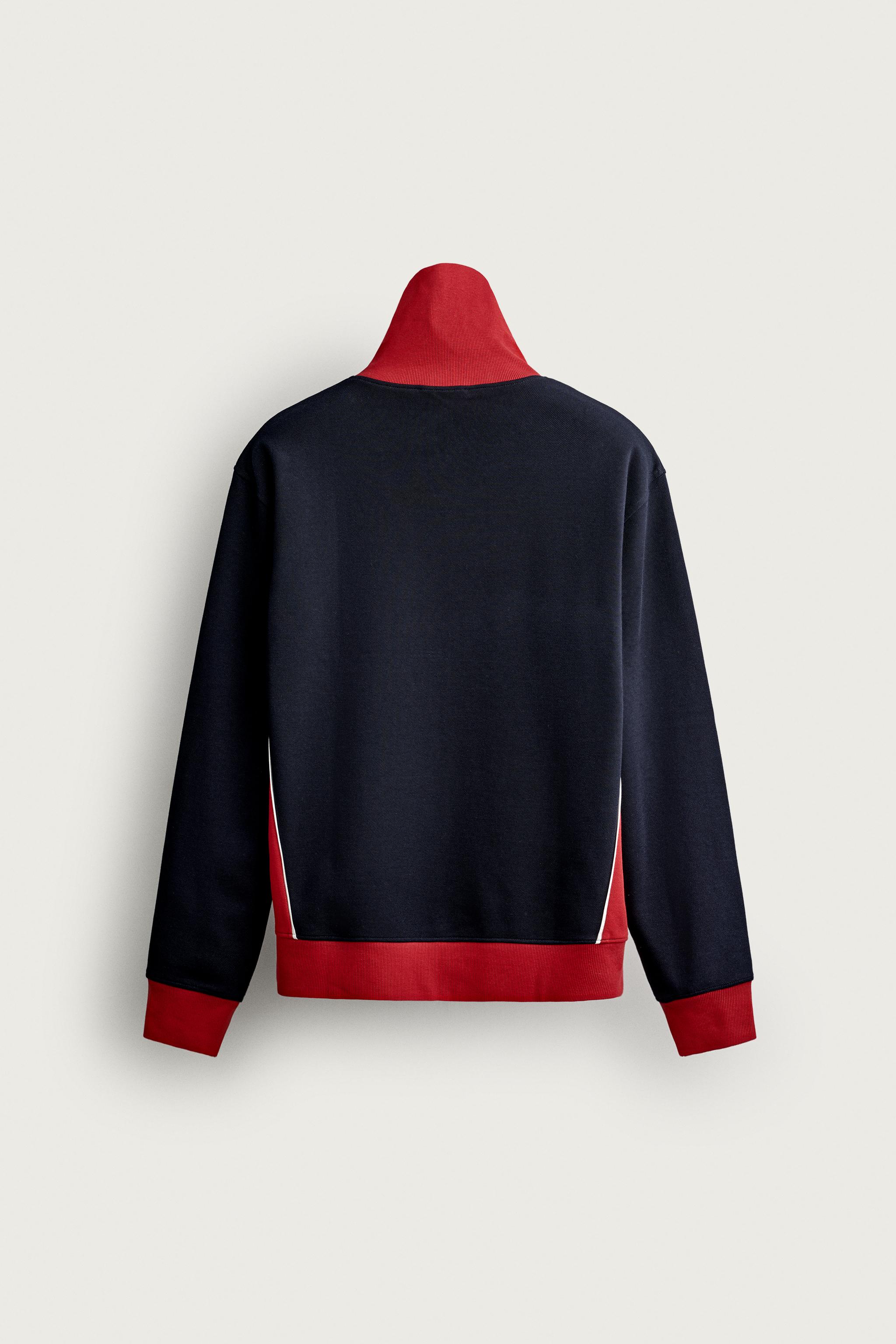 Мужские куртки Zara RETRO COLORBLOCK JACKET — фото 8