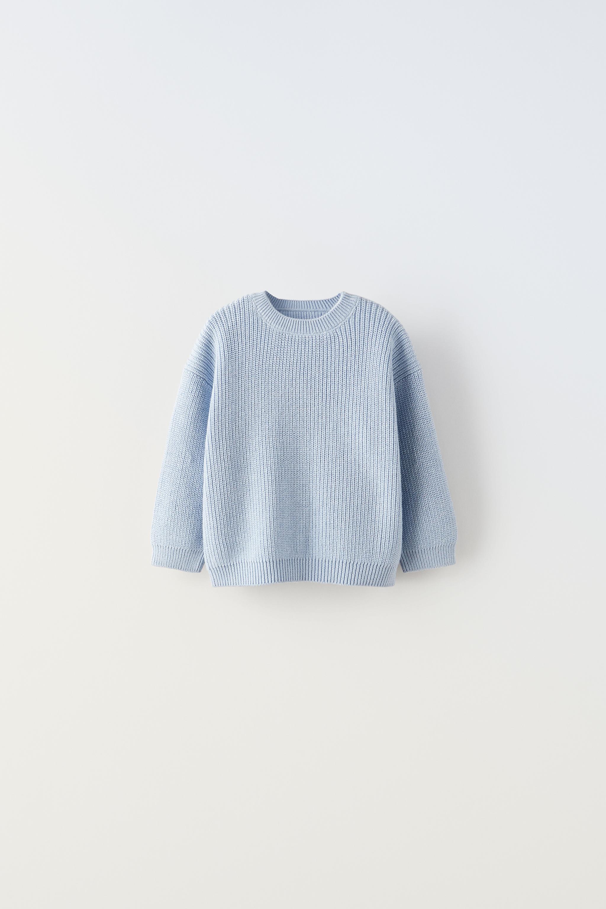 Zara on sale blue jumper