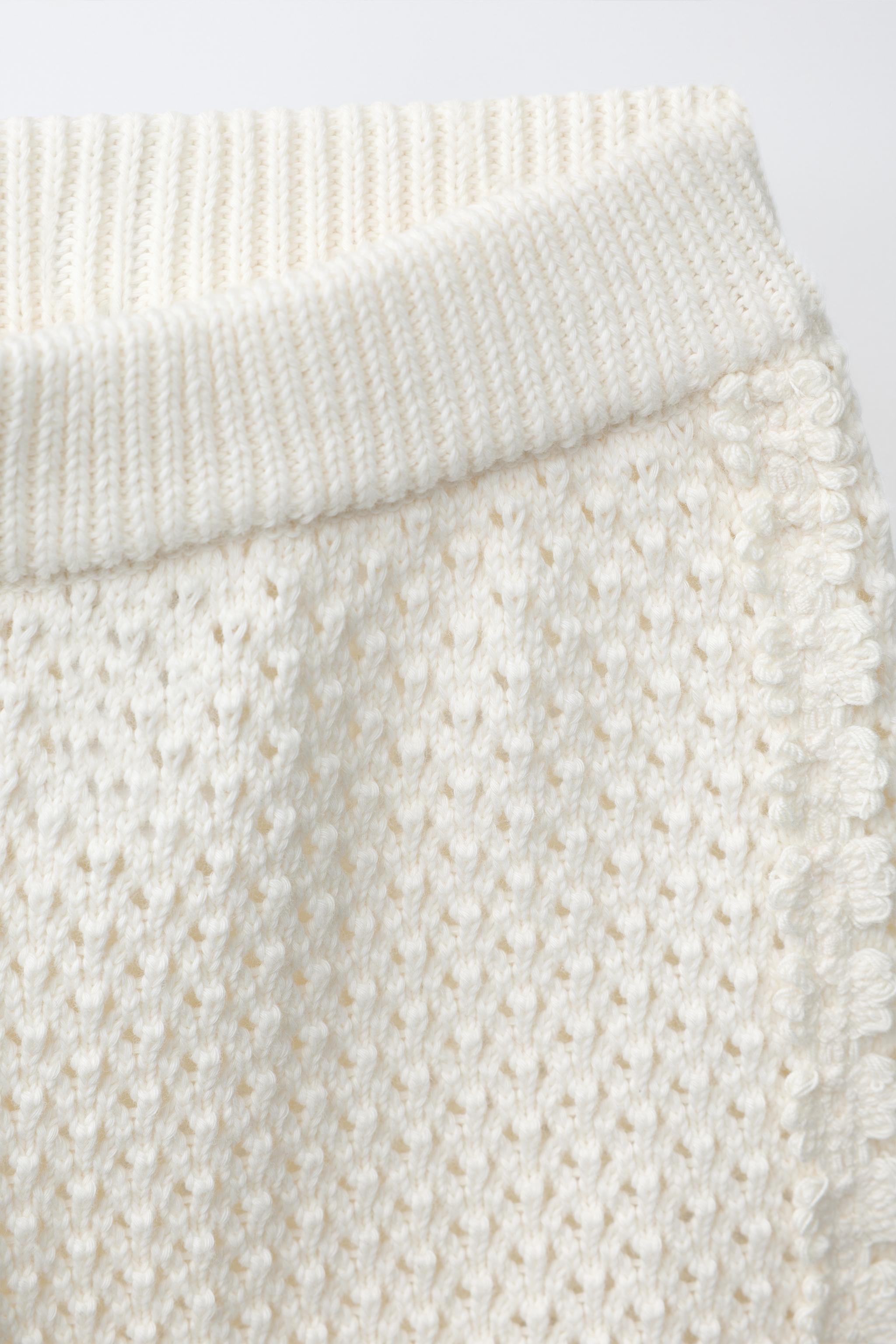 Детские шорты Zara KNIT SHORTS — фото 4