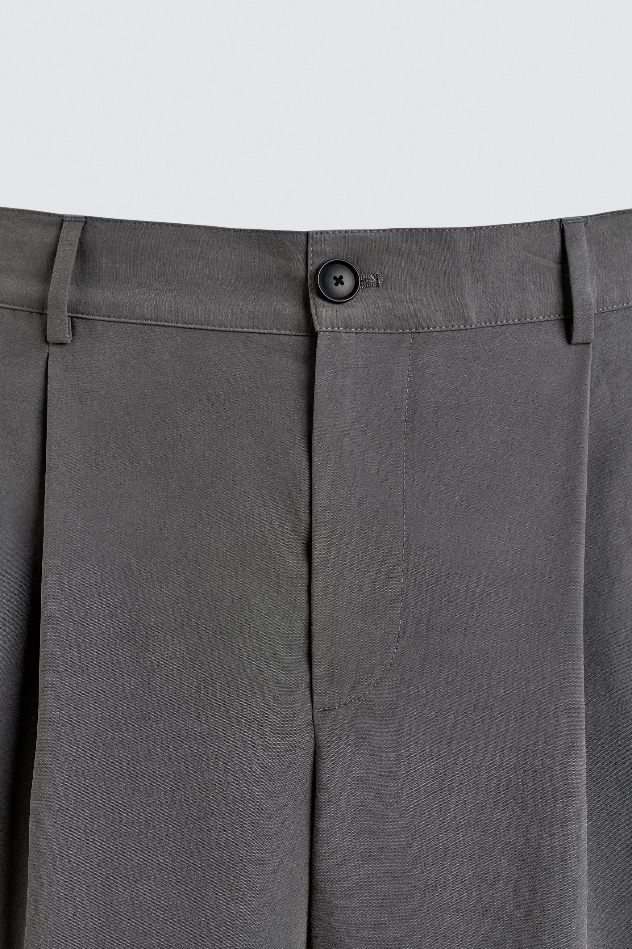 PANTALON FLUIDE À PLIS