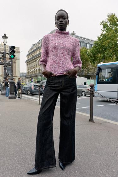 MULTICOLOURED KNIT JUMPER - Multicoloured by Zara