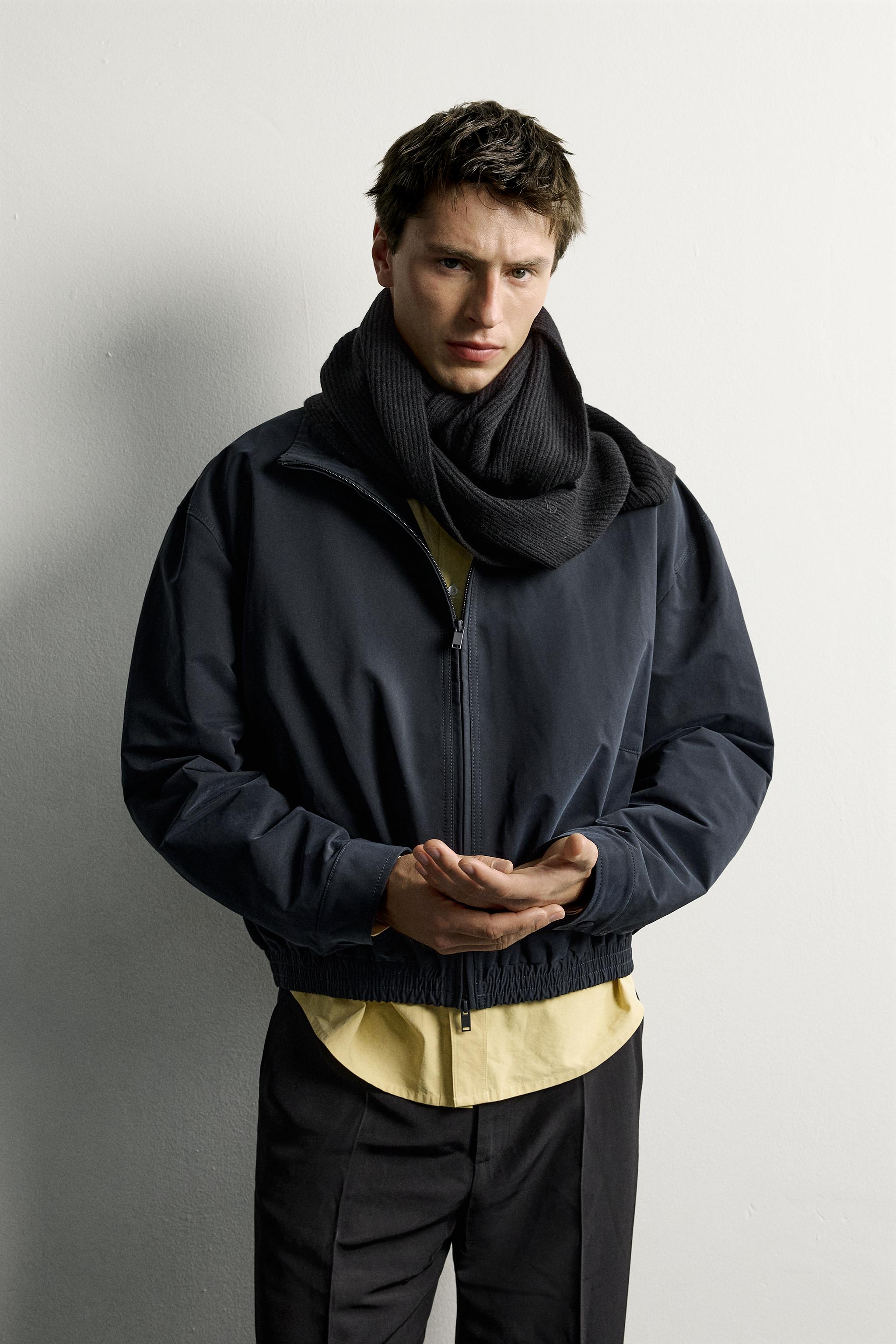 100% WOOL KNIT SCARF