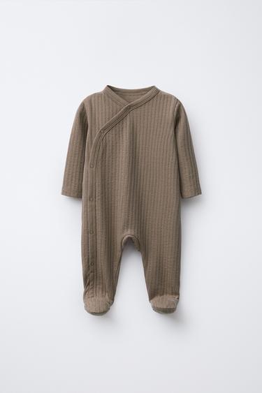 PLAIN STRUCTURE JUMPSUIT - Brown by Zara - Image 0