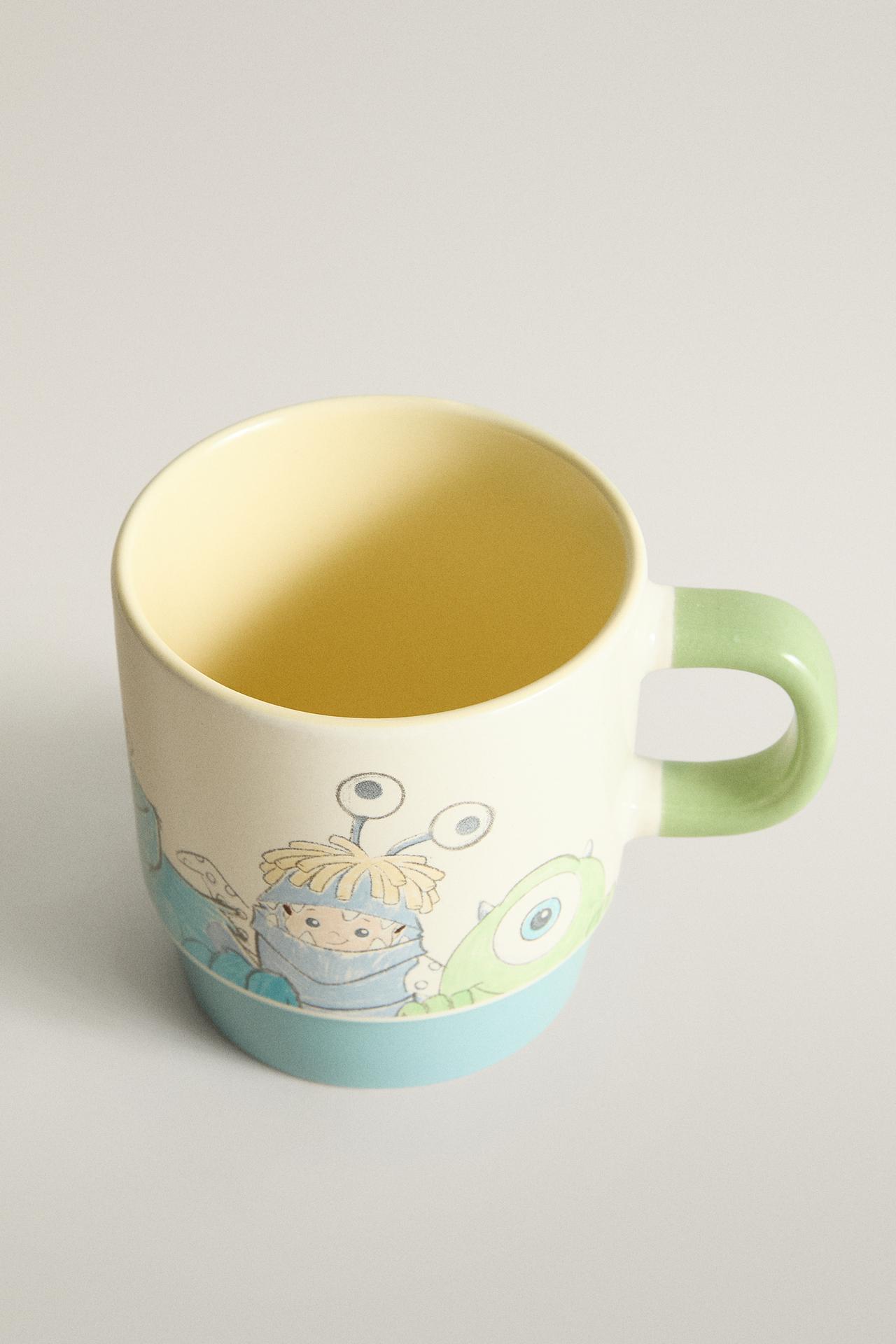 CHILDREN'S STONEWARE MONSTERS, INC. ©DISNEY/PIXAR MUG — Multicoloured