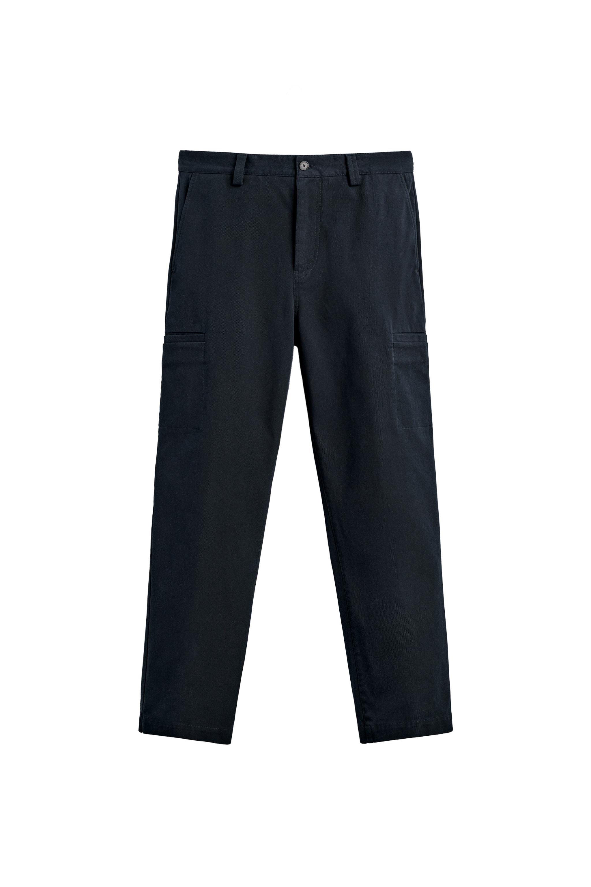 STRAIGHT-LEG CARGO TROUSERS