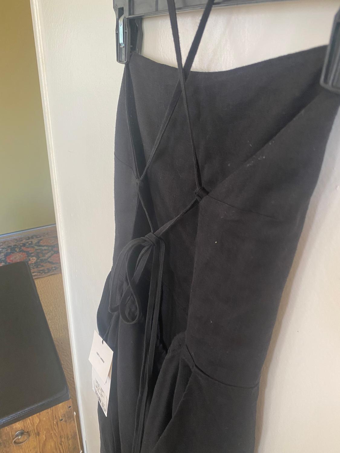 ZW COLLECTION 100% LINEN MIDI DRESS - Image 8