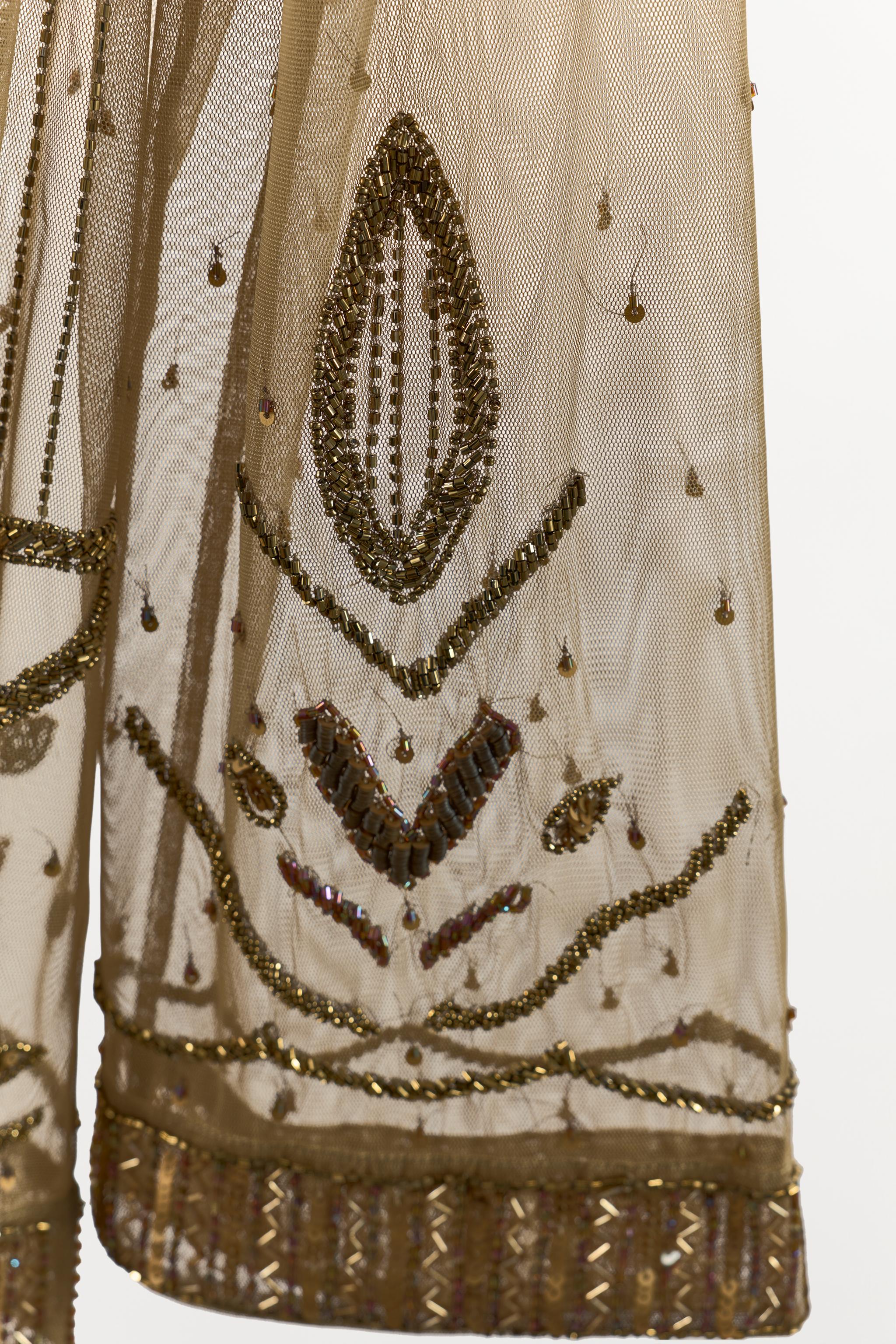 EMBROIDERED BEADED SEQUIN JACKET - Gold | ZARA United States