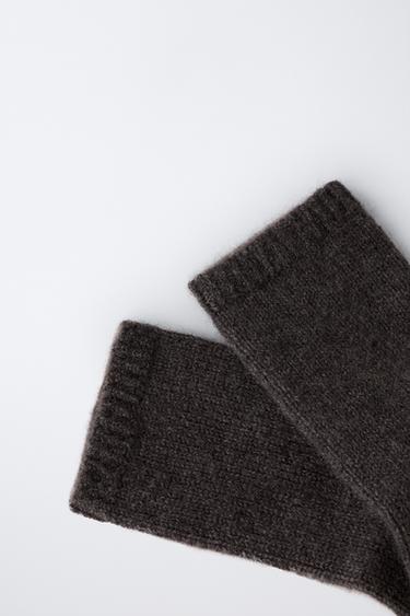 100% CASHMERE SOCKS - Brown by Zara - Image 2