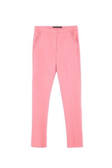PANTALÓN VOLANTE BOLSILLO