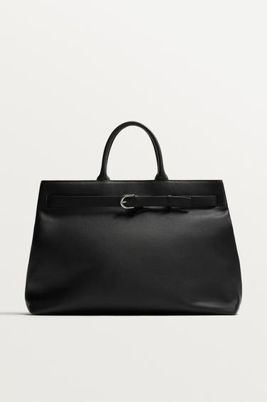 BORSA PELLE CINTURA - Nero di Zara