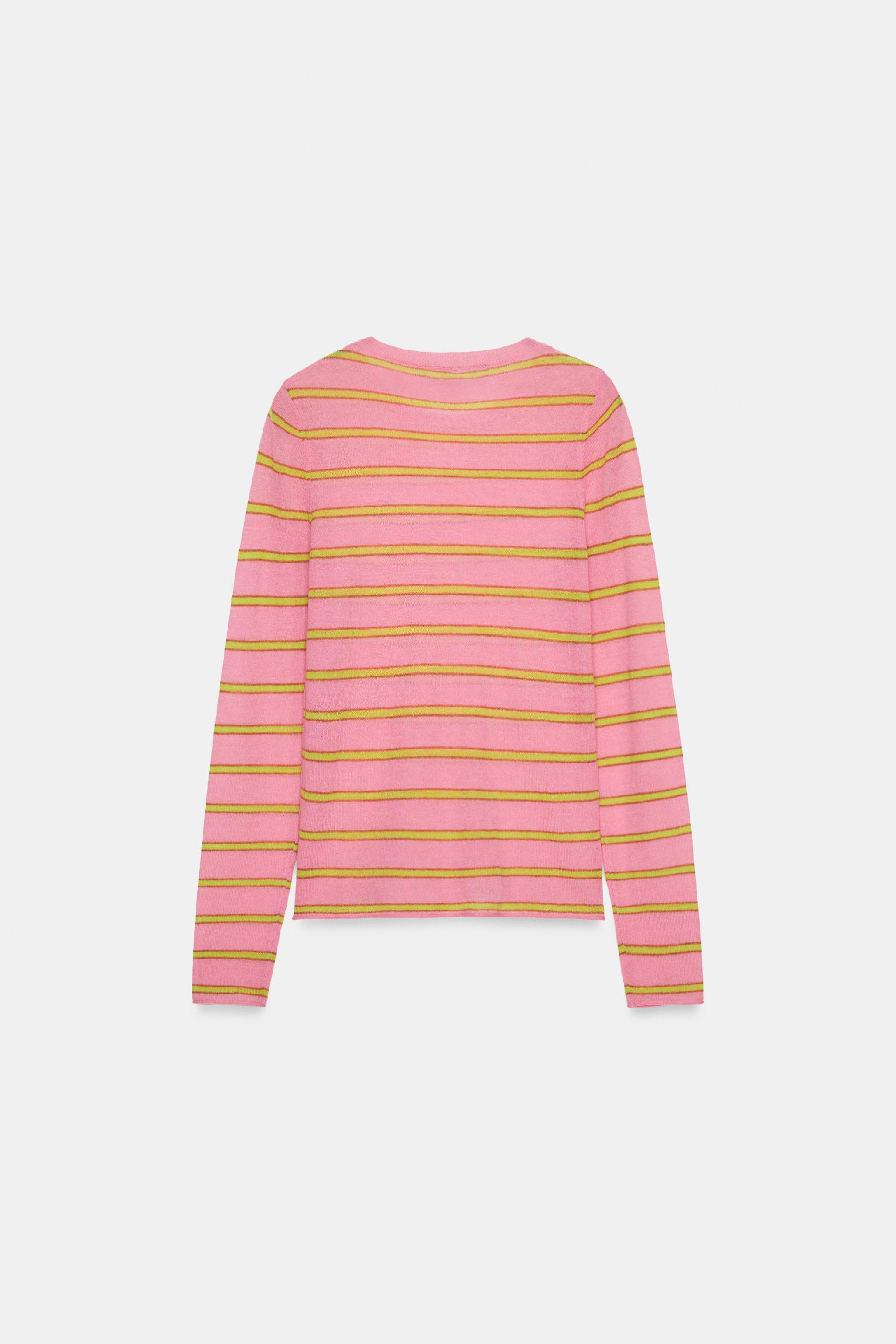 STRIPED WOOL JUMPER