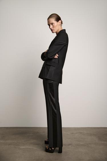 BLAZER AND TROUSERS SUIT - Black by Zara