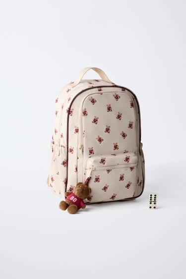 SAC À DOS SCOLAIRE OURSONS - Blanc écru de Zara - Image 6