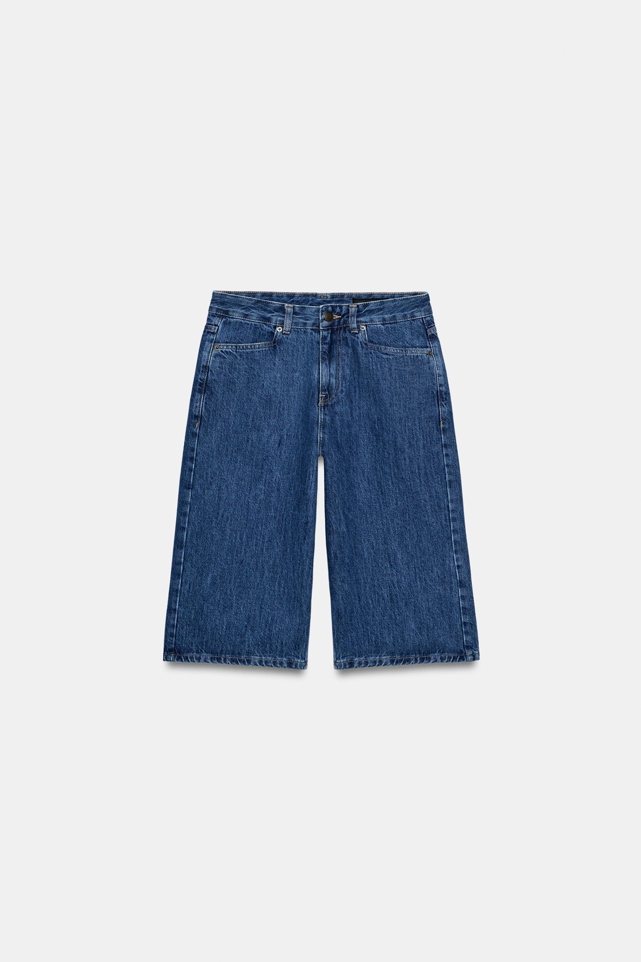 BERMUDA EN JEAN TAILLE MOYENNE ZW COLLECTION
