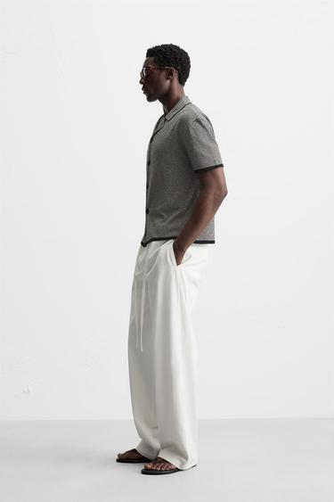 CHEMISE EN MAILLE RAYURES - Rayures de Zara - Image 3