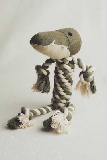 TOY CROCODILE FOR PETS - Green by Zara