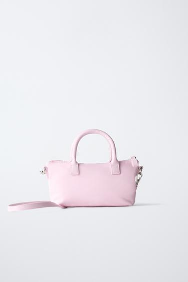 NYLON CROSSBODY BAG - Mauve Purple by Zara - Image 4