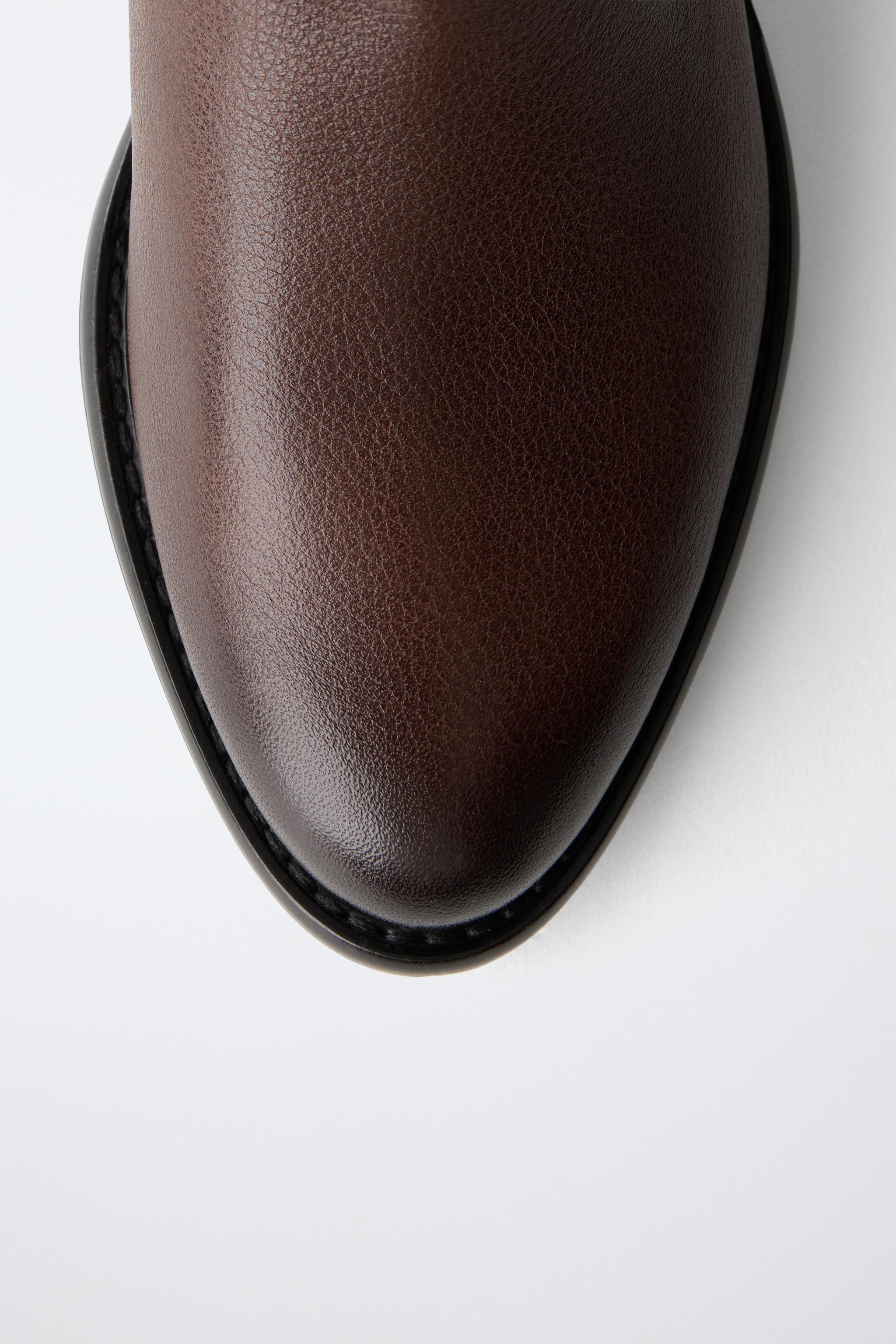 LEATHER COWBOY BOOTS