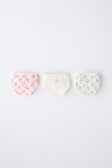 2-6 سنوات/ حزمة ثلاثة سراويل BOHO - متعدد الألوان الخاص بـ Zara