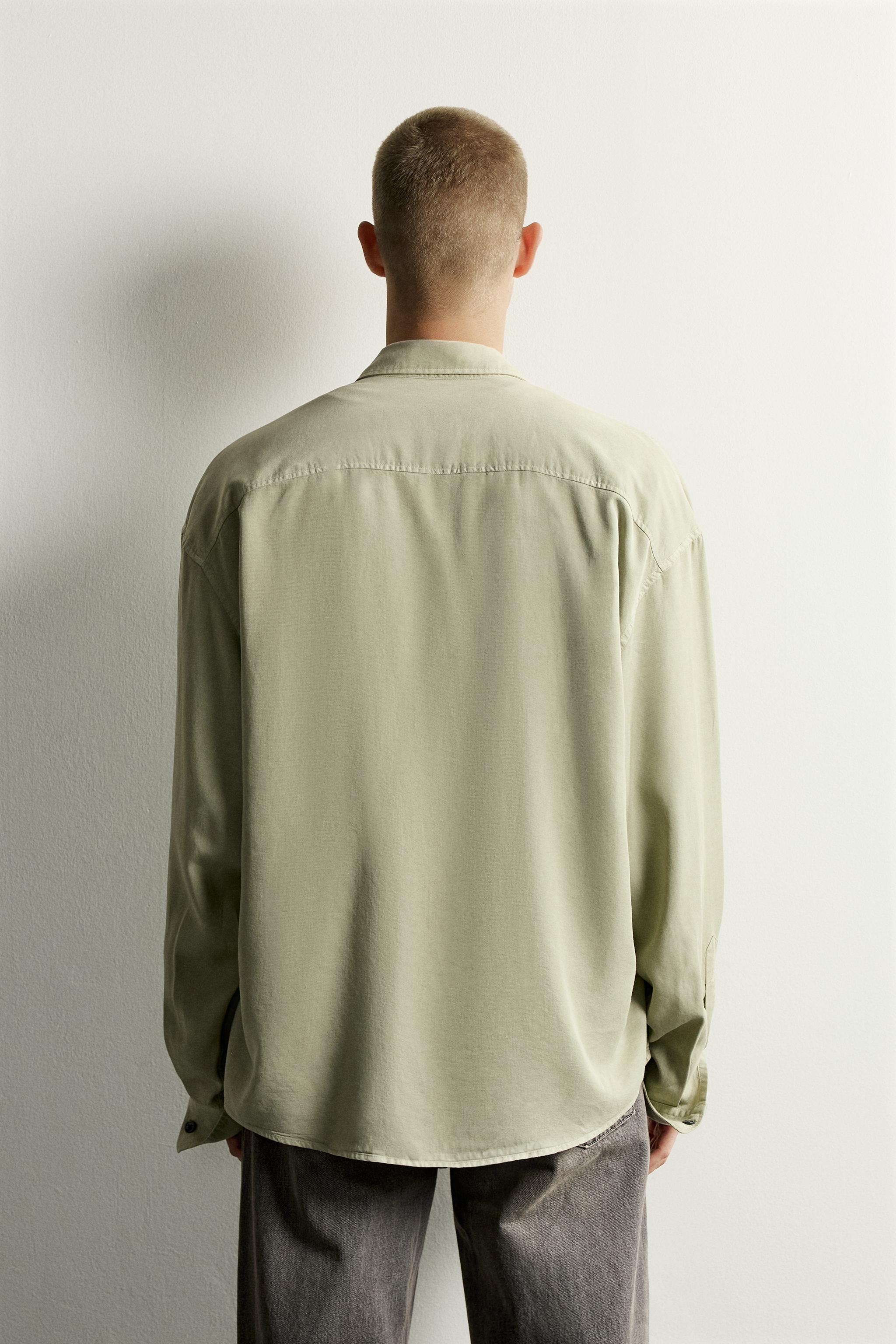 RELAXED-FIT FLUID SHIRT