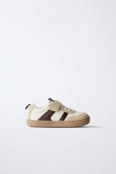 Zara RETRO BAREFOOT SNEAKERS - White