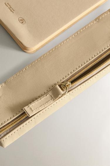 A5 NOTEBOOK CASE - Ecru by Zara - Image 4