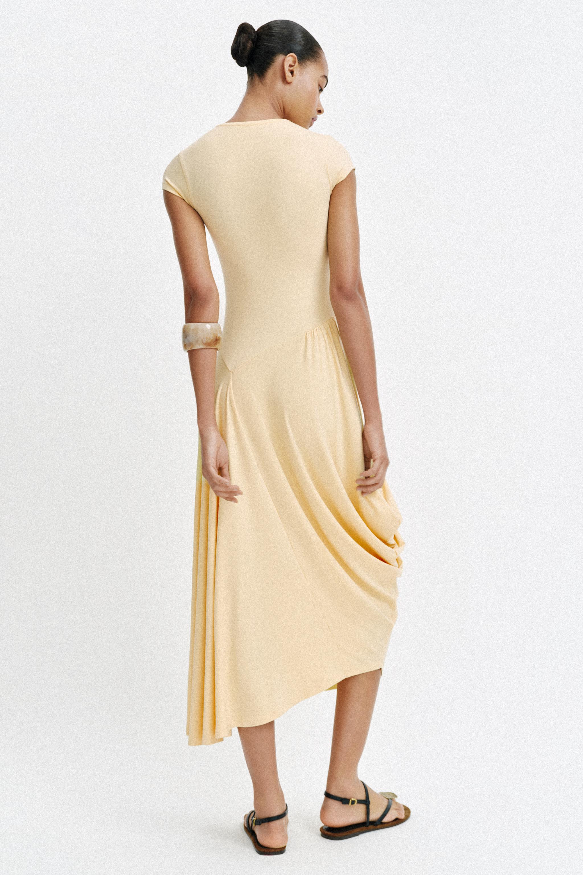 ASYMMETRIC LONG DRESS