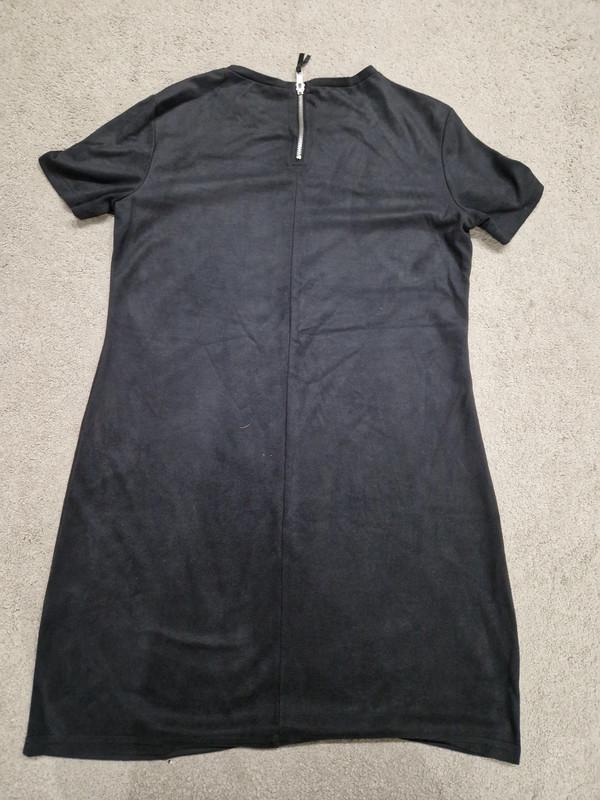 FAUX SUEDE SHORT DRESS - Image 2