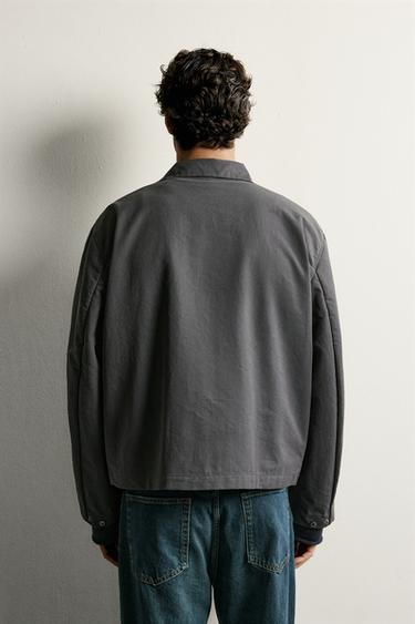 WATER-REPELLENT TECHNICAL JACKET — Anthracite grey 2
