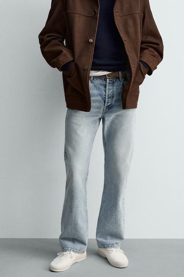 JEANS STRAIGHT BOOTCUT FIT LIMITED EDITION - Azul claro de Zara