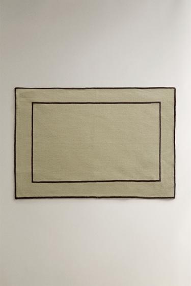 TISCHSET MIT FARBIGER BOGENKANTE - Bläulich von Zara - Bild 0