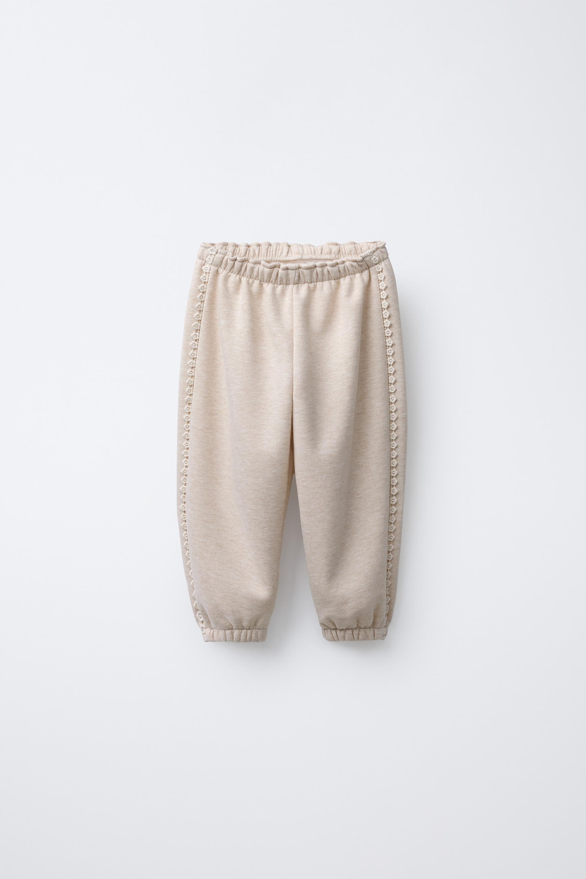 Floral Lace Jogger Trousers