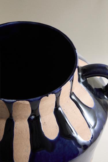VASE DÉCORATIF HAUT EN CÉRAMIQUE - MIDNIGHT BLUE de Zara - Image 2