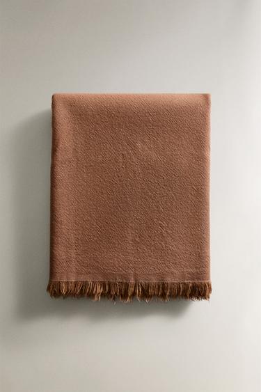 MULTIPURPOSE LINEN COTTON THROW - 772 by Zara